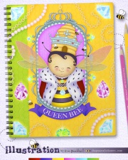 Queen Bee Illustration