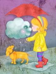 Rainy Day Illustration